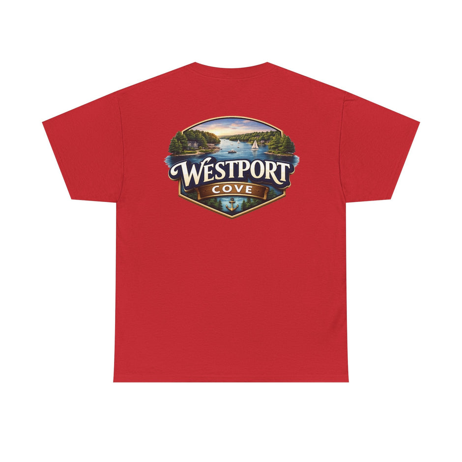 Westport Cove T-Shirt — Scenic Lake Logo Tee - Westport Cove