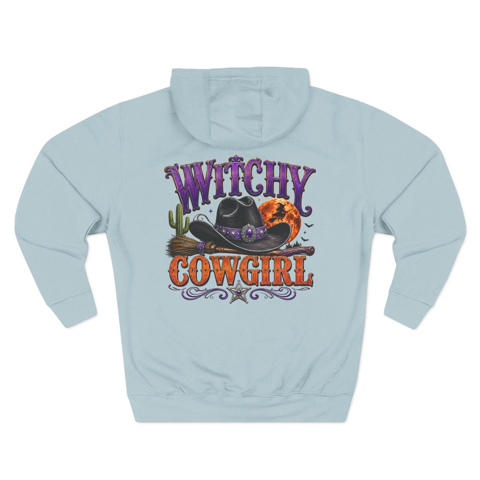 Witchy Cowgirl Hoodie – Halloween Western Fleece Pullover - Westport Cove
