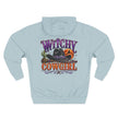 Witchy Cowgirl Hoodie – Halloween Western Fleece Pullover - Westport Cove